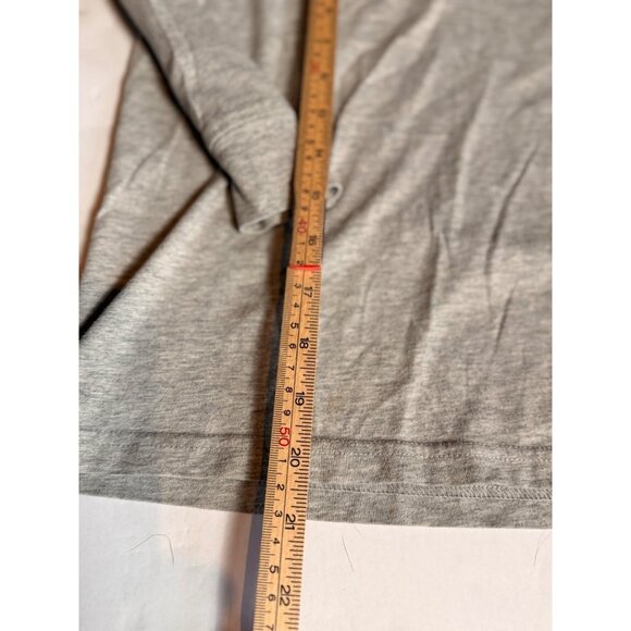 Carhartt Boys Grey Long-Sleeve Logo Tee Shirt Size 7 Cotton Blend Casual Style - Picture 4 of 10